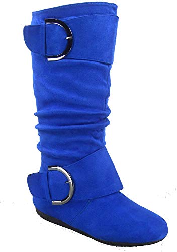 TOP Moda Bank-81 Boots — Royal Blue